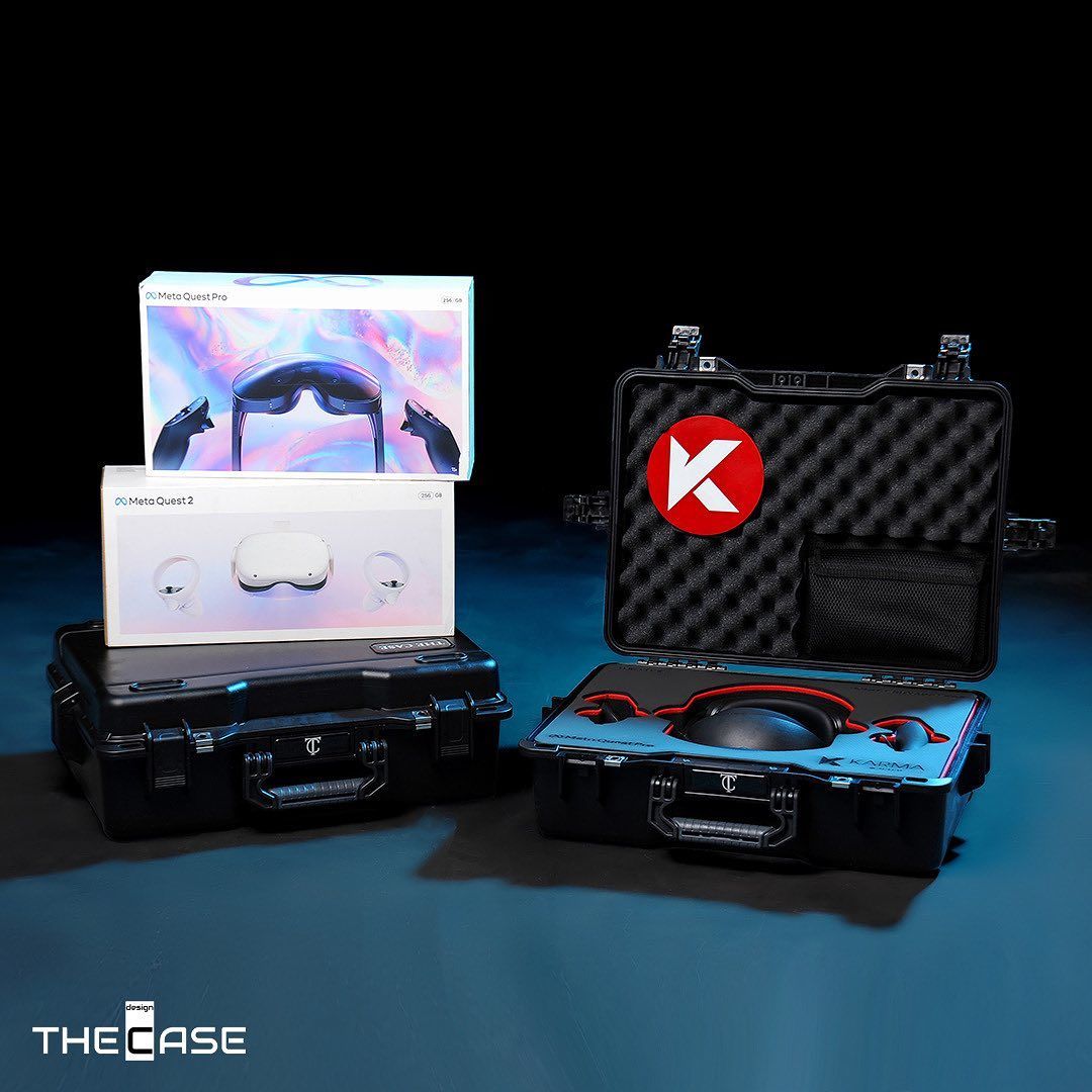 T-Case [50-16] VR Gözlükleri Meta Quest Pro ve Meta Quest2 Çantası