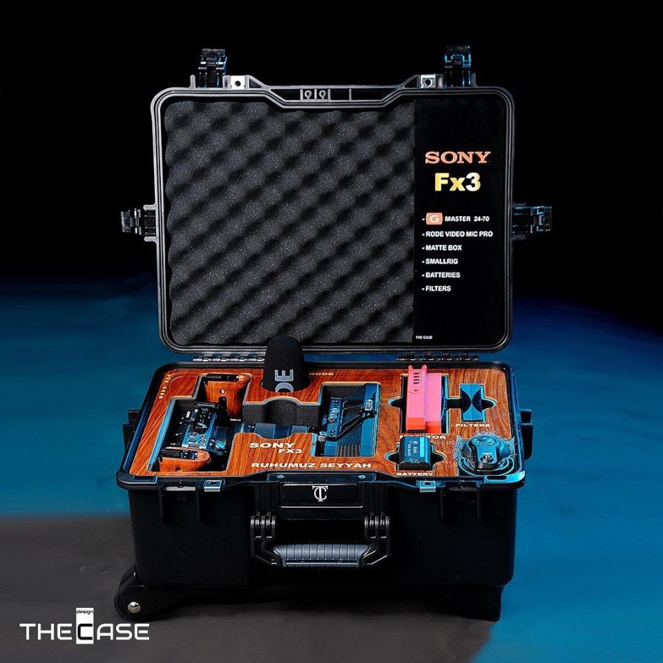 Sony FX3 Kamera Ekipmanları Çantası | TheCase ile Ekipmanın Güvende
