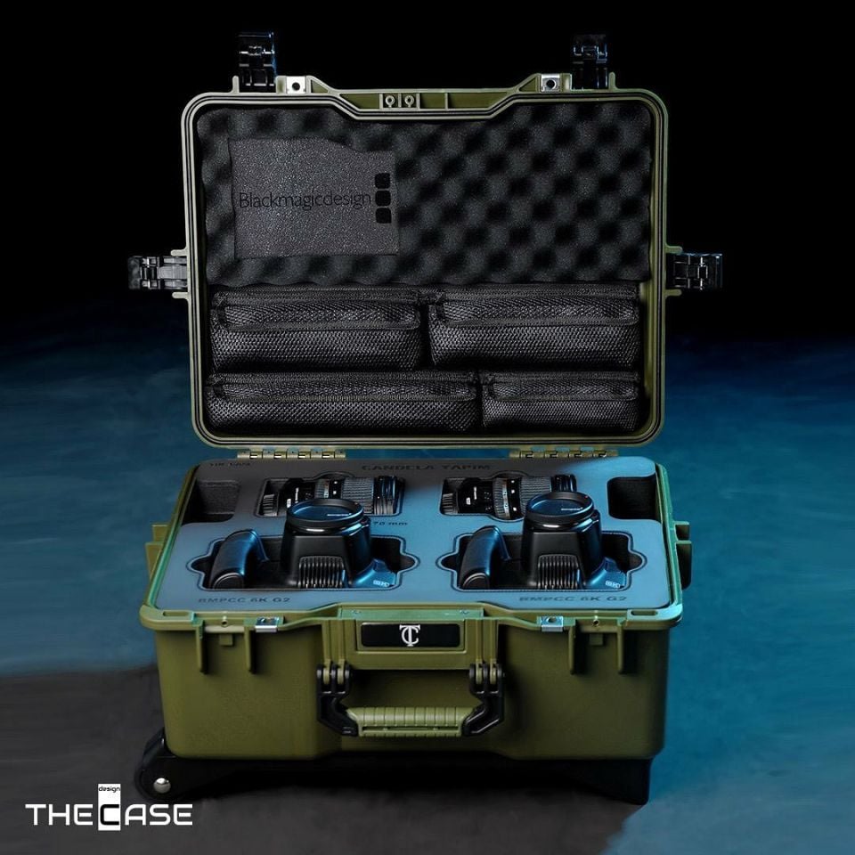 T-Case [50-21] Blackmagic ve RS3 Pro Gimbal Ekipmanları Çantası