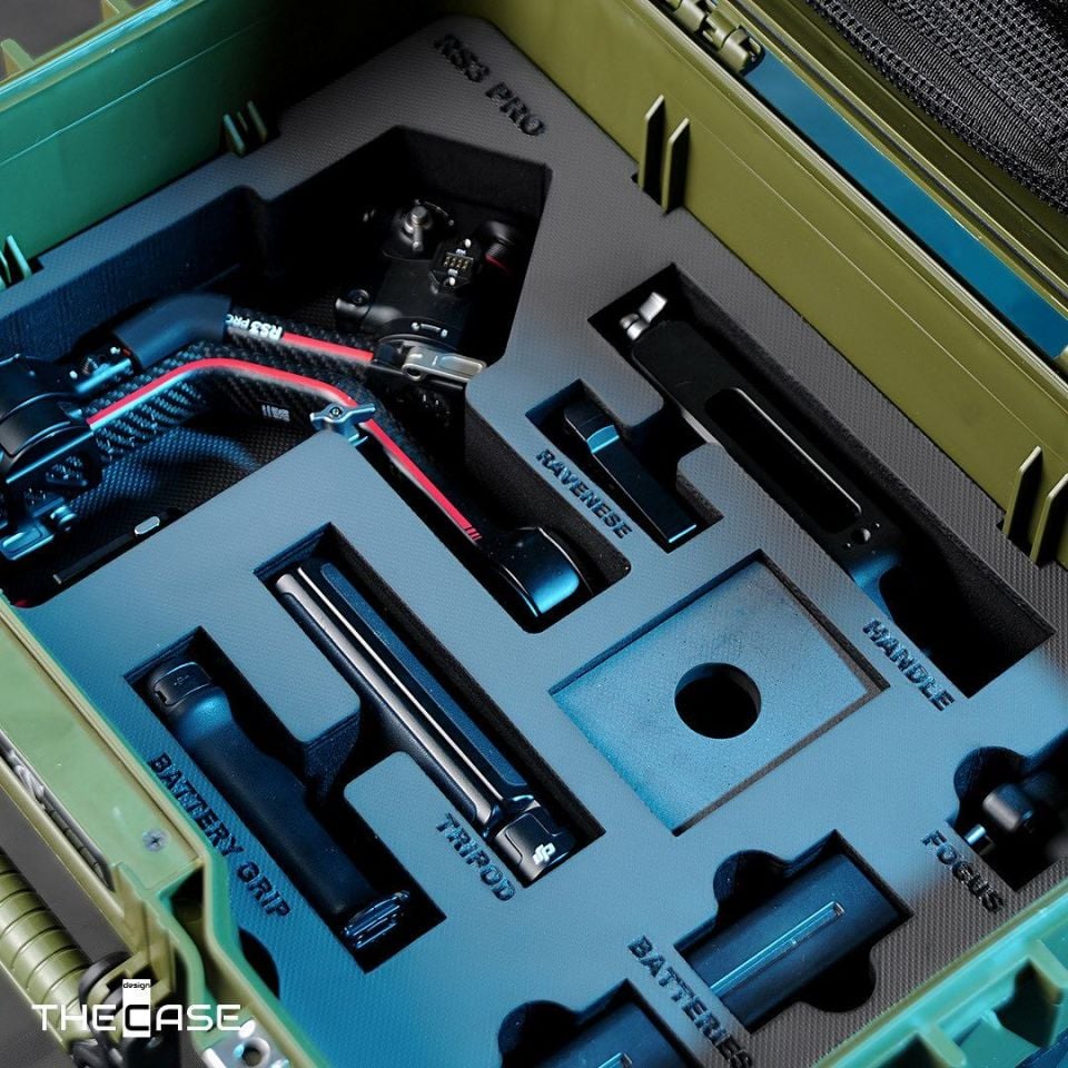 T-Case [50-21] Blackmagic ve RS3 Pro Gimbal Ekipmanları Çantası