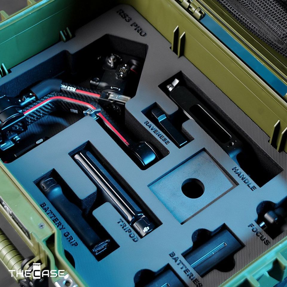 T-Case [50-21] Blackmagic ve RS3 Pro Gimbal Ekipmanları Çantası