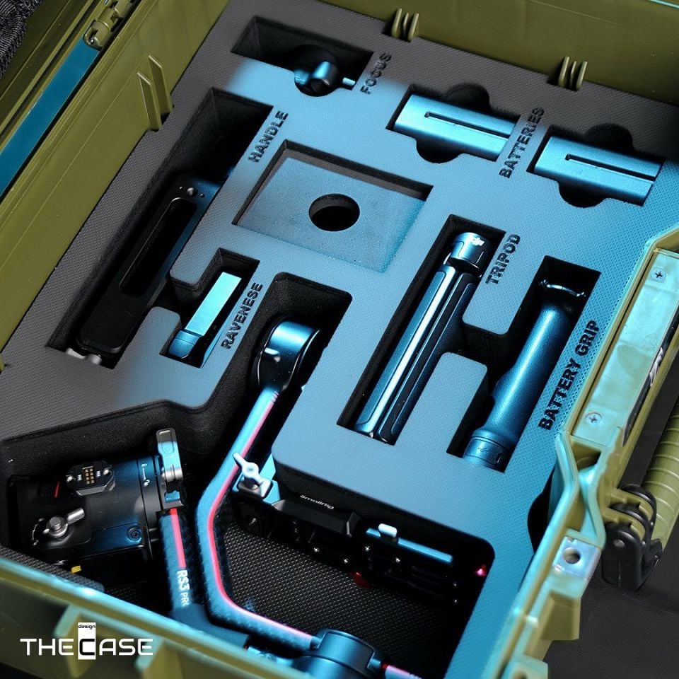 T-Case [50-21] Blackmagic ve RS3 Pro Gimbal Ekipmanları Çantası