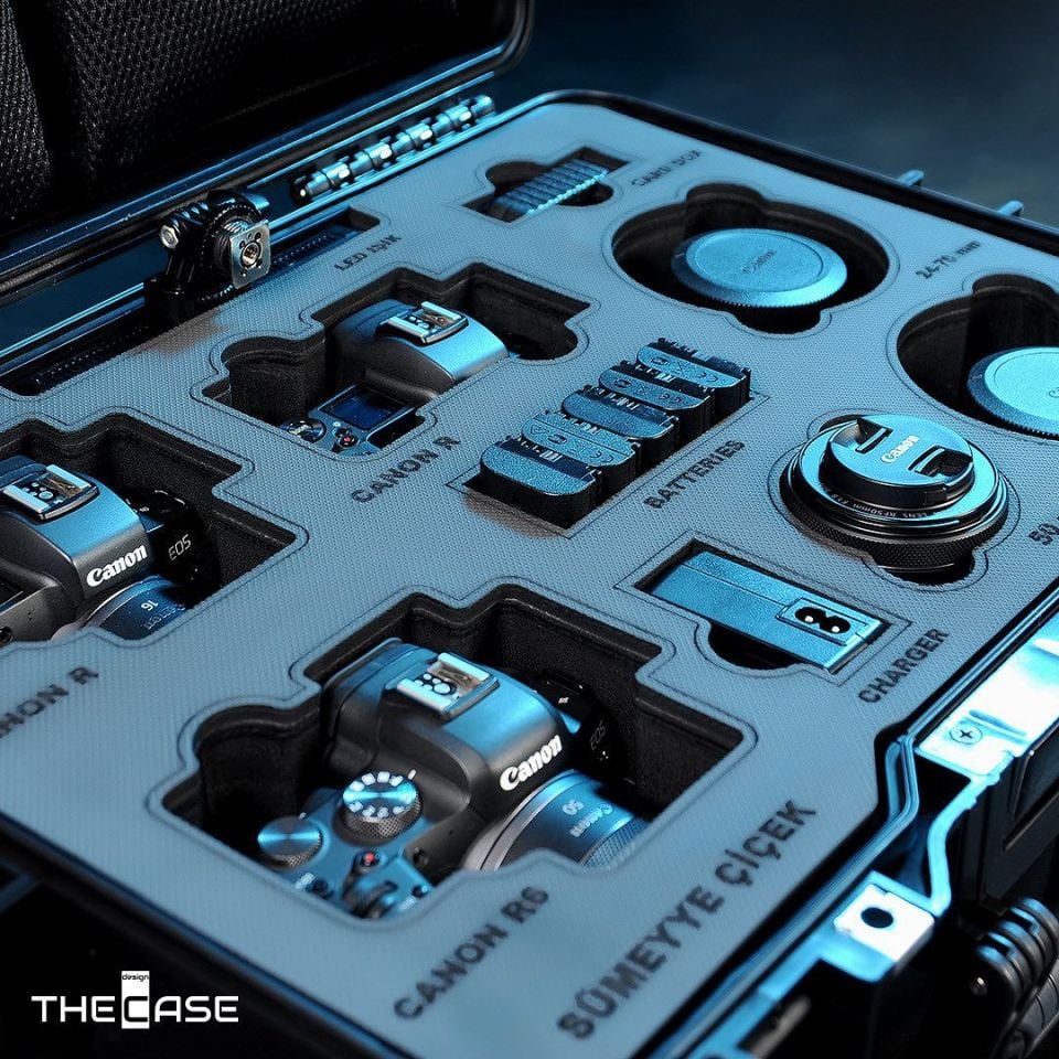 T-Case [50-21] Canon R Serisi Kamera Ekipmanları Çantası