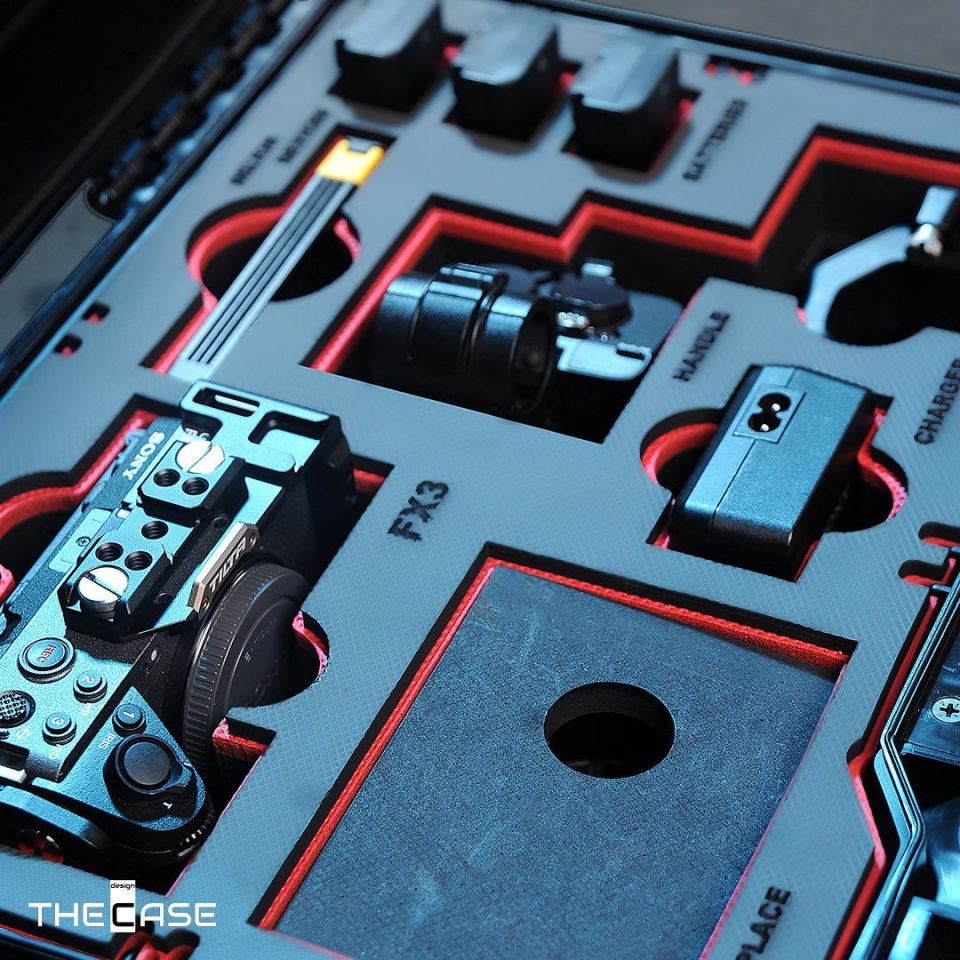 T-Case [40-14] Sony FX3 ve Ekipmanları ÇANTASI