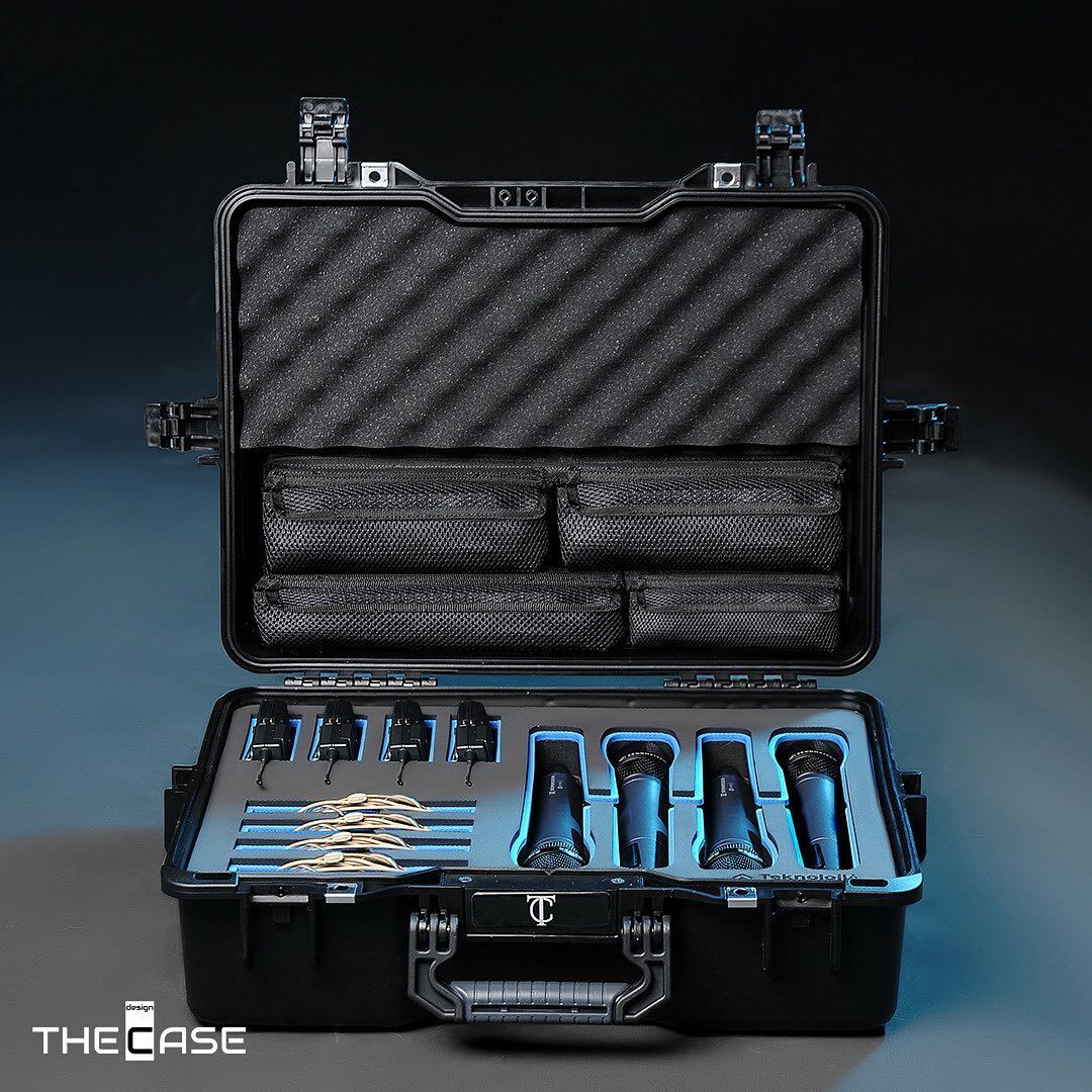 T-Case [50-16] Telsiz ve Mikrofon Ekipmanları Çantası