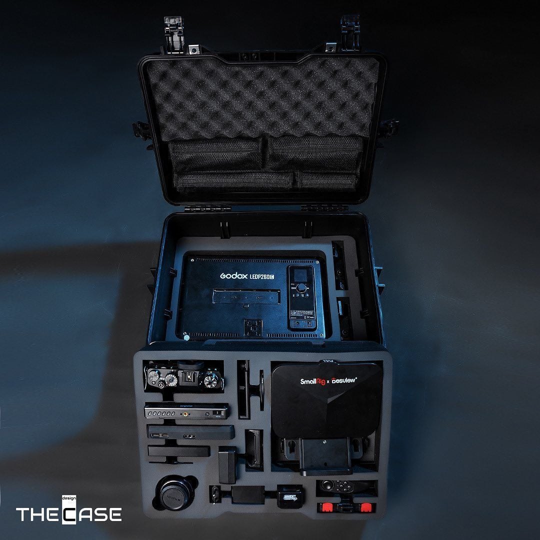 T-Case [50-21] Kamera Ekipmanları ve Godox Led P260c Çantası