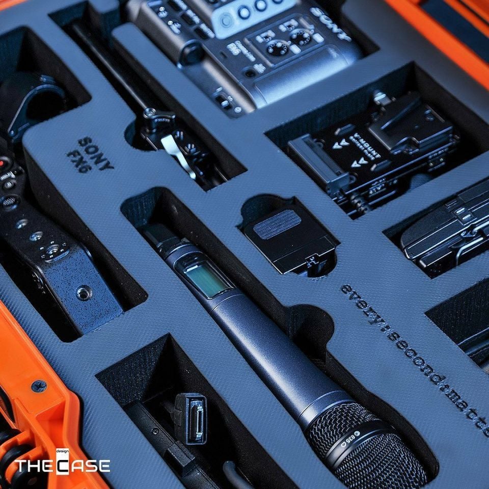 T-Case [50-16] Sony FX6 Kamera Ekipmanları Çantası