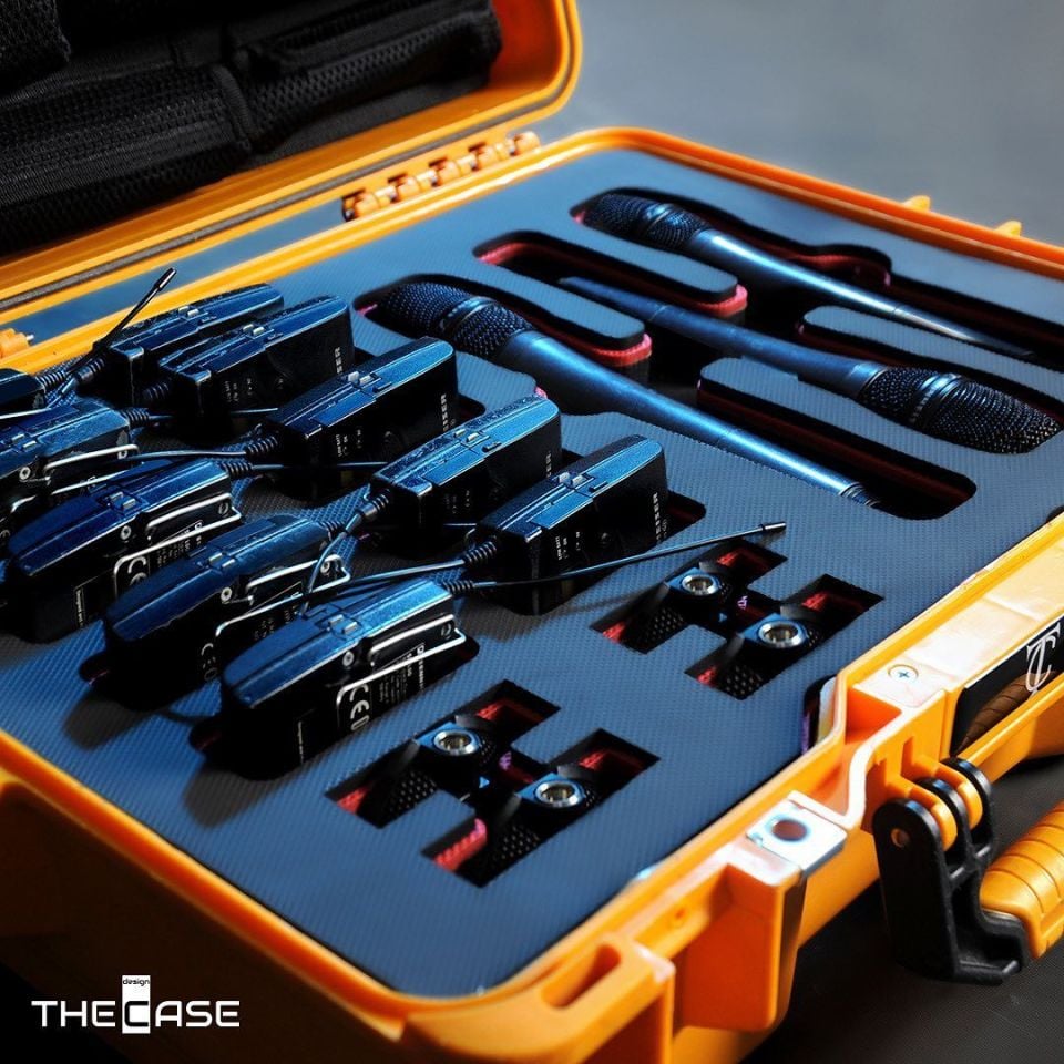 T-Case [50-16] Telsiz ve Mikrofon Ekipmanları Çantası