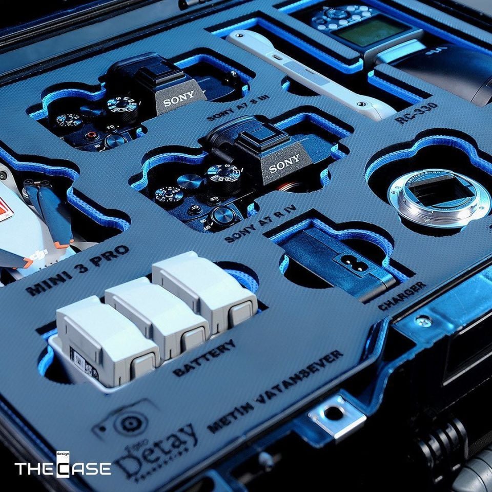T-Case [50-21] Mını 3 Pro Ve Kamera Ekipmanları Çantası