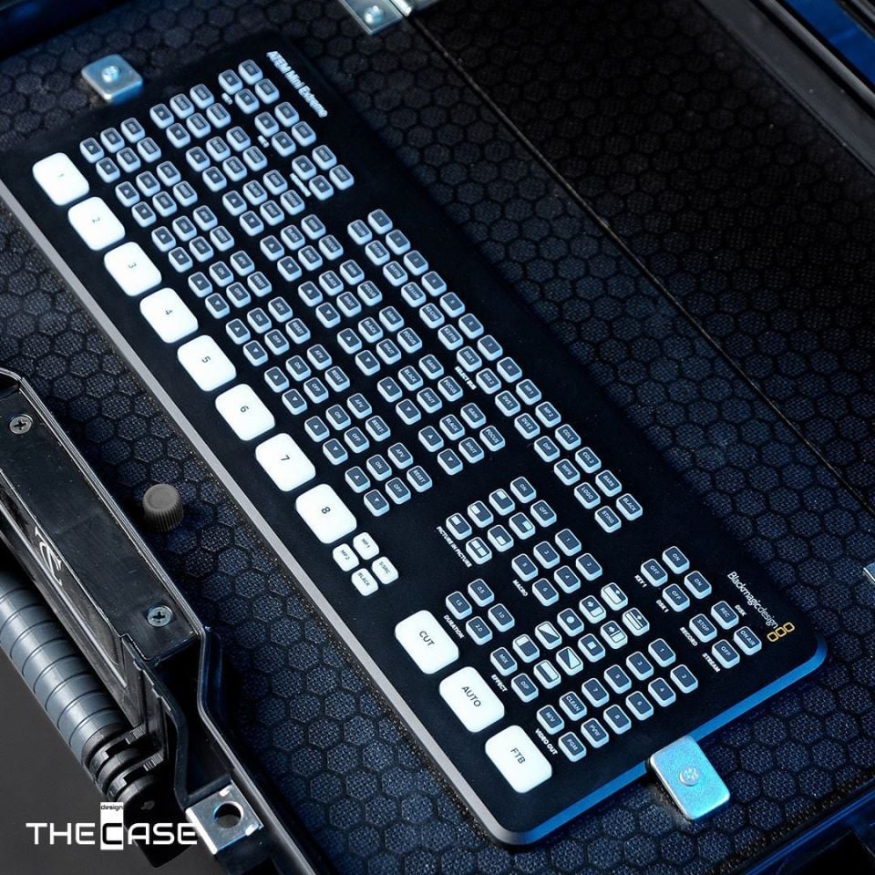 ✦T-Case[50-21] Blackmagic Design ATEM Mini Extreme ve 12 İnç Monitörlü Reji Çantası