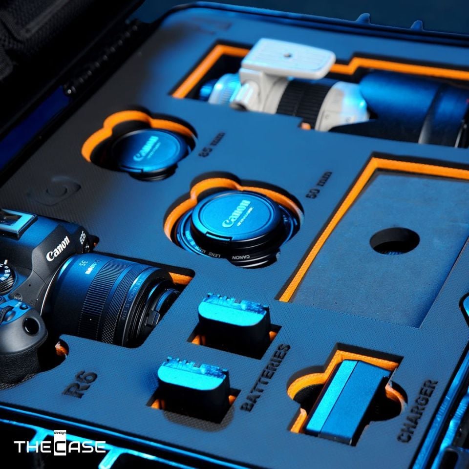 ✦T-Case[50-21] Canon R6 Kamera Ekipmanları Çantası
