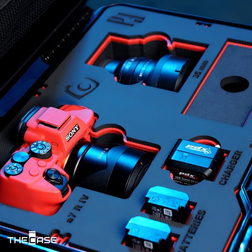 ✦T-Case[40-14] Sony A7R IV Kamera Ekipmanları Çantası
