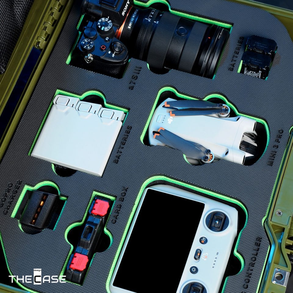 ✦Sony A7S III Kamera Ekipmanları ve RS2 Pro Gimbal Ekipmanları Çantası