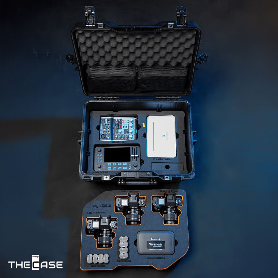 ✦T-Case[50-21] FujiFilm X-H2 Kamera Ekipmanları Çantası