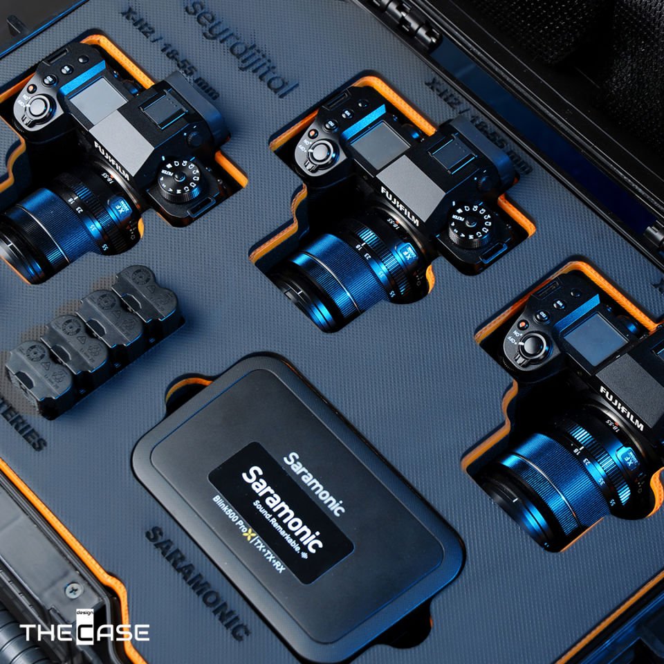 ✦T-Case[50-21] FujiFilm X-H2 Kamera Ekipmanları Çantası
