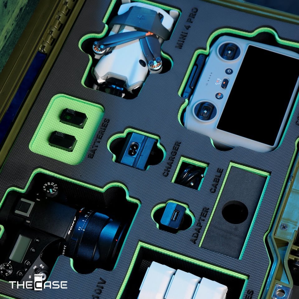 ✦Sony RX10 IV Kamera Ekipmanları ve MINI 4 Pro Drone Ekipmanları Çantası