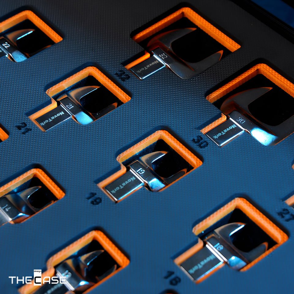 ✦T-Case[50-16] Anahtar Ekipmanları Sunum Çantası