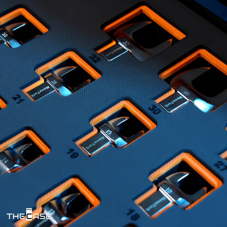 ✦T-Case[50-16] Anahtar Ekipmanları Sunum Çantası