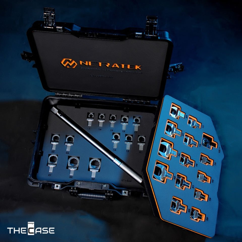 ✦T-Case[50-16] Anahtar Ekipmanları Sunum Çantası