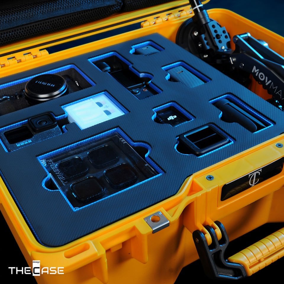 ✦Osmo Pocket 3 ve Movmax Vantuzlu Braket Ekipmanları Taşıma Çantası