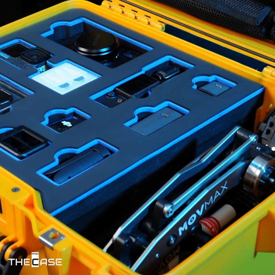 ✦Osmo Pocket 3 ve Movmax Vantuzlu Braket Ekipmanları Taşıma Çantası