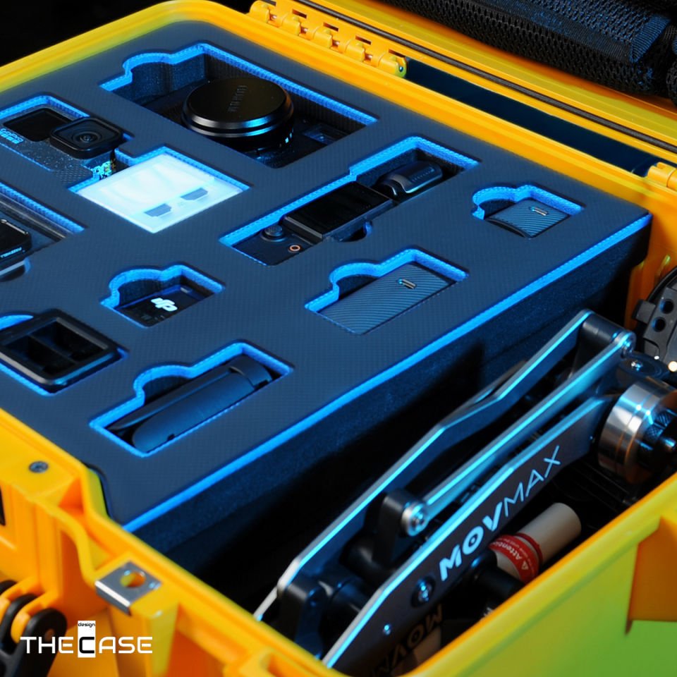 ✦Osmo Pocket 3 ve Movmax Vantuzlu Braket Ekipmanları Taşıma Çantası