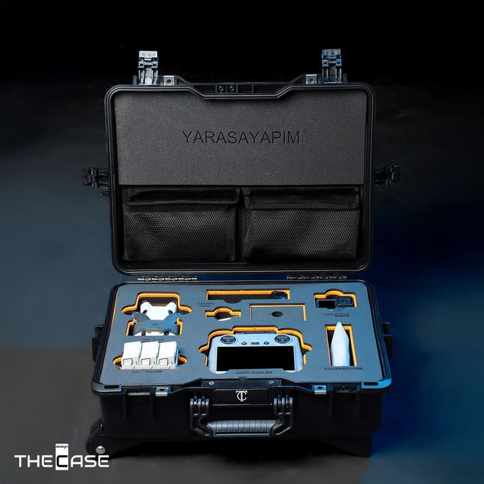 ✦DJI Mini 4 Pro ve GoPro Ekipmanları Çantası