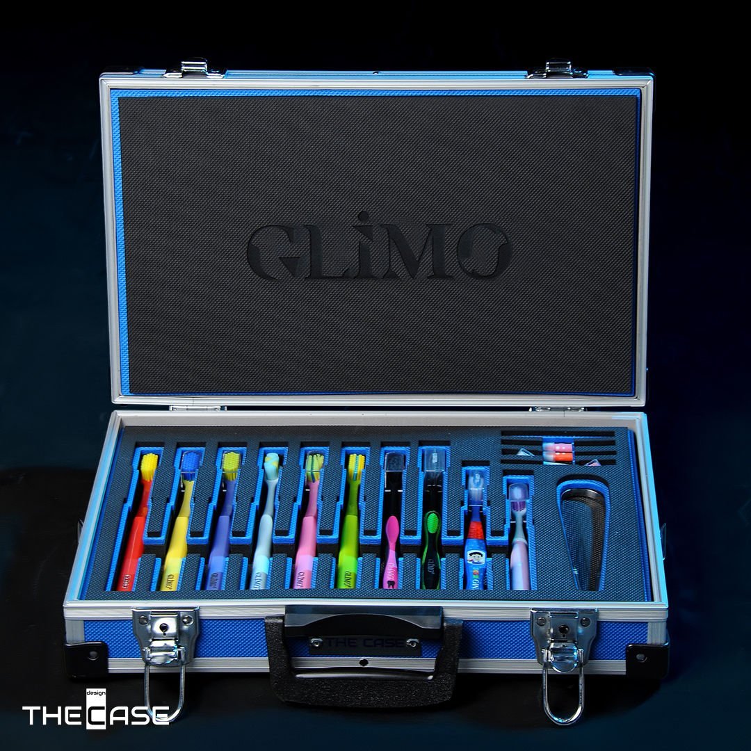✦GLIMO Marka Diş Fırçaları Sunum Çantası