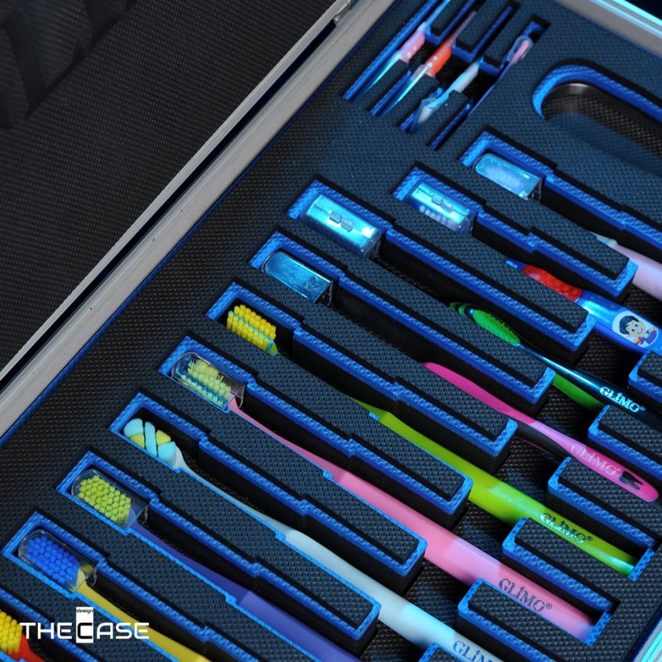 ✦GLIMO Marka Diş Fırçaları Sunum Çantası