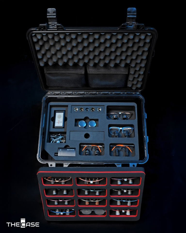 ✦Cerrahi Loupe Gözlükleri ve Ekipmanları Çantası