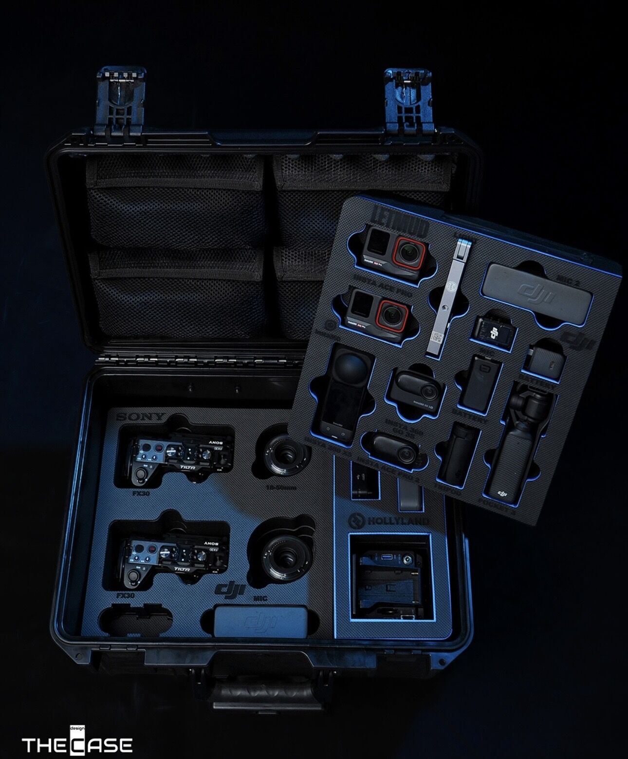 ✦Sony FX30 ve Osmo Pocket 3 Ekipmanları Çantası