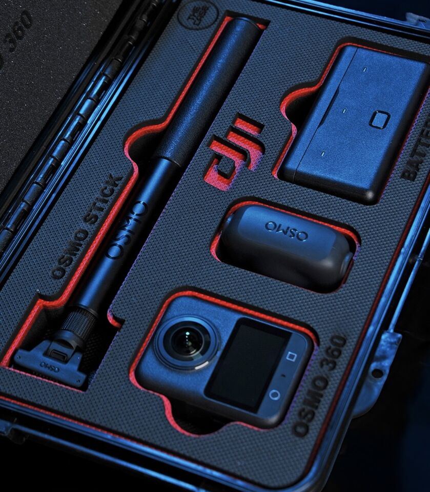 ✦DJI Osmo 360 Ekipmanları Taşıma çantası