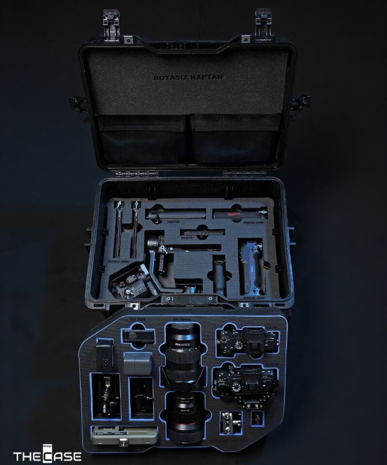 ✦Sony A7 S III ve RS4 Gimbal Ekipmanları Çantası